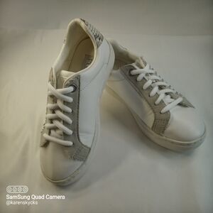 STEVE Madden White Studded Sneakers Kids Size 13